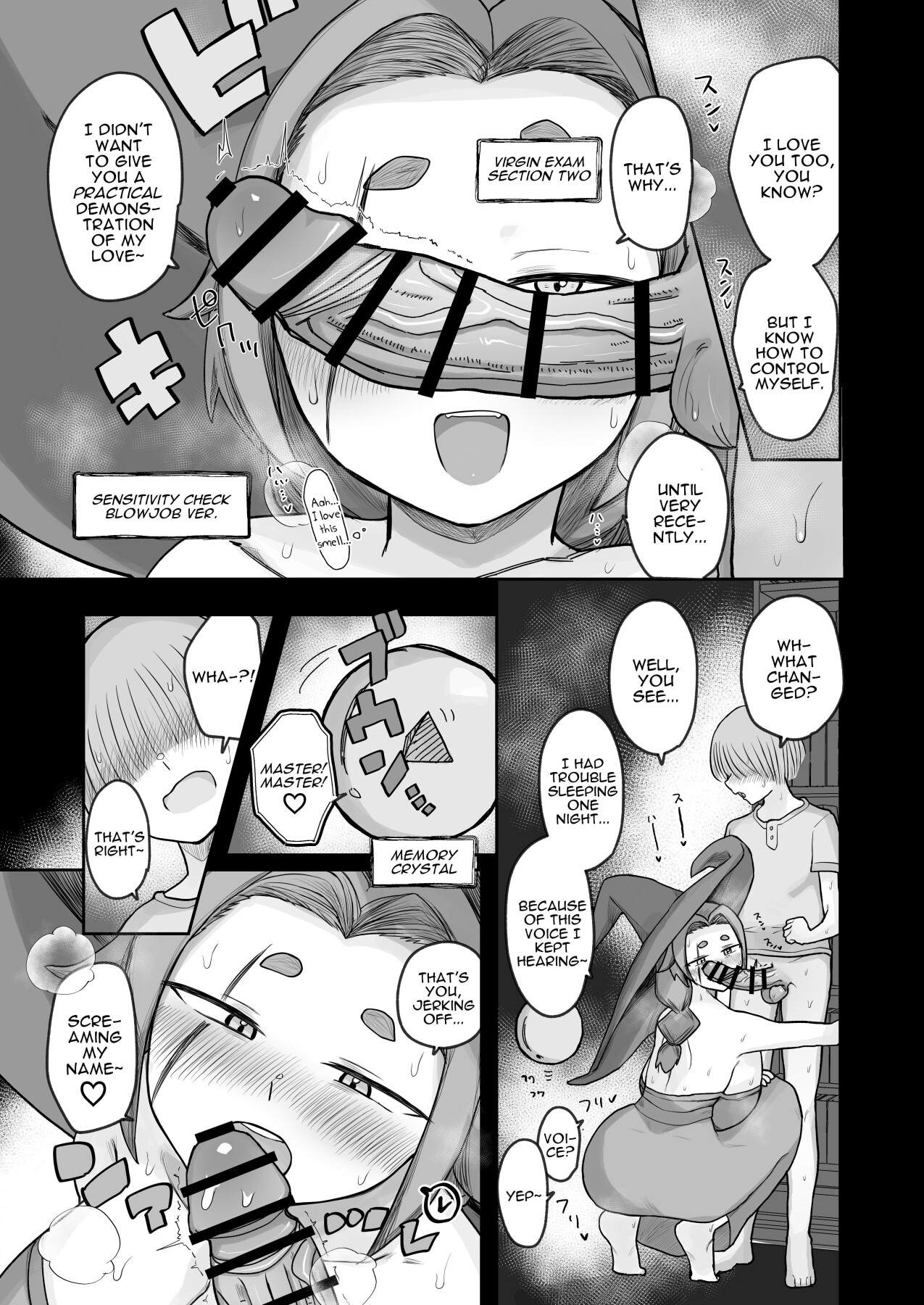 Hentai Manga Comic-1000 Year Old Witch Cumsqueezes Her Disciple During His Virginity Graduation Exam-Read-14